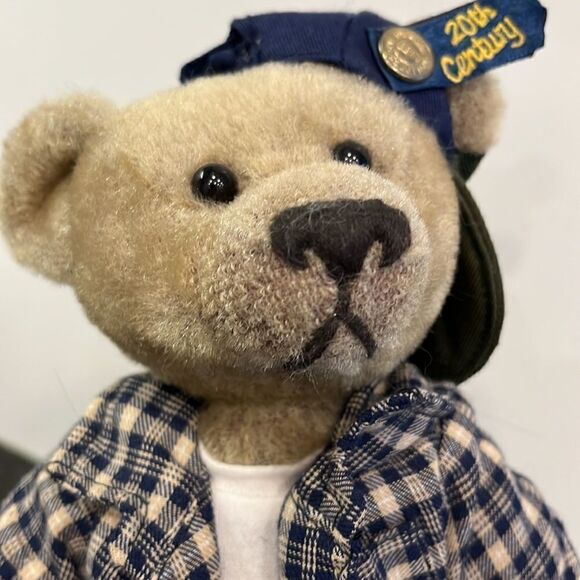 Bennett 1990's Brass Button Bear 20th Century Collectibles Pickford 12" - Picture 8 of 8